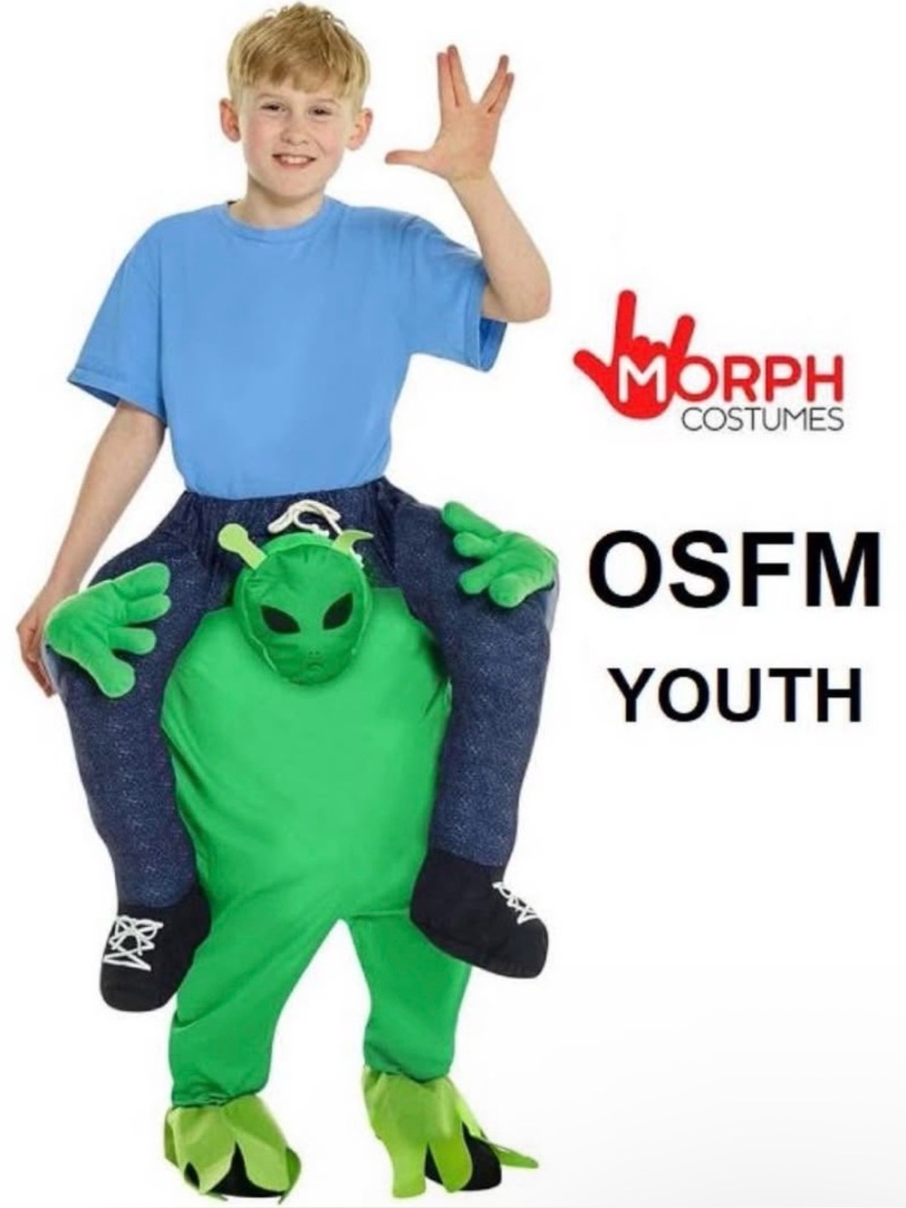 ALIEN PIGGY BACK COSTUME